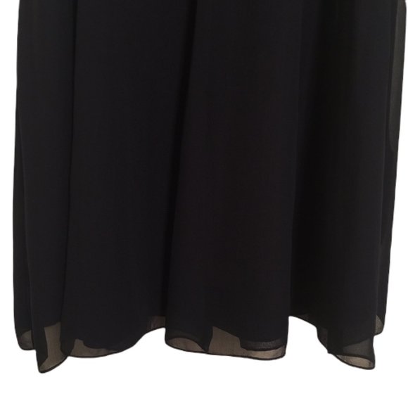 Talbots Blue Jacket & Black Skirt Ensemble Size 8 - Picture 6 of 13